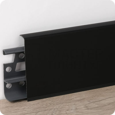 Плинтус Cezar  HI-LINE PRESTIGE 090 Черный