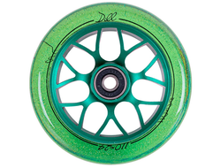 Купить колесо Tech Team Dill (Green) 110 для трюковых самокатов в Иркутске
