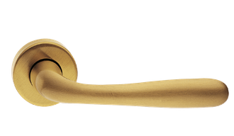 Дверные ручки Morelli Luxury RUBINO OSA Цвет - Матовое золото