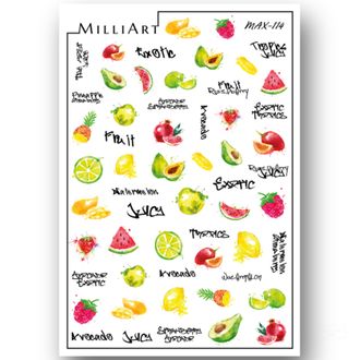 Слайдер-дизайн MilliArt Nails MAX-114