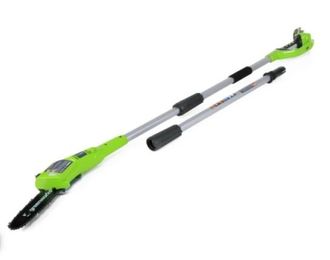 Высоторез/Сучкорез аккумуляторный Greenworks G24PS20, 24V, 20 см, без АКБ и ЗУ