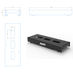 Универсальный педалборд AMT Pedalboard PB-4