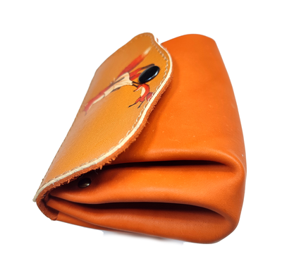 Портмоне-пухляш с принтом "Лиса с лисенком"