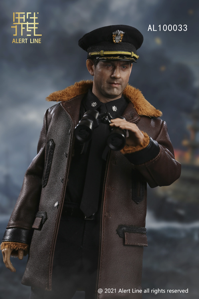 Капитан ВМФ США времен Второй Мировой - Коллекционная ФИГУРКА 1/6 scale WWII U.S.NAVY Destroyer Commander  (AL100033) - Alert Line