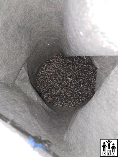 Резиновая крошка для боксёрской груши за упаковку ( 5 кг) DNN