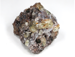 Апатит, кристаллы на пароде, Мексика (40*36*32 мм, 65 г) №26252