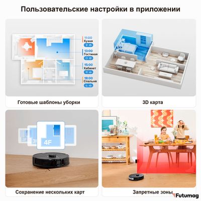Робот-пылесос Roborock S8 White EU