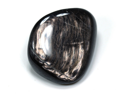 Гиперстен, галтовка, Бразилия (26*22*12 мм, 12,5 г) №26550