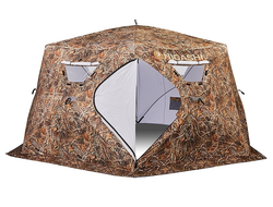 Палатка зимняя утепленная шестигранная HIGASHI Camo Yurta Hot DC