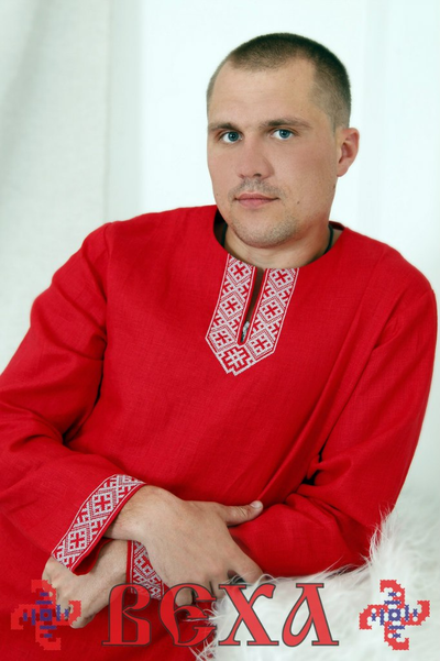 Русская рубаха мужская "Урожайная"