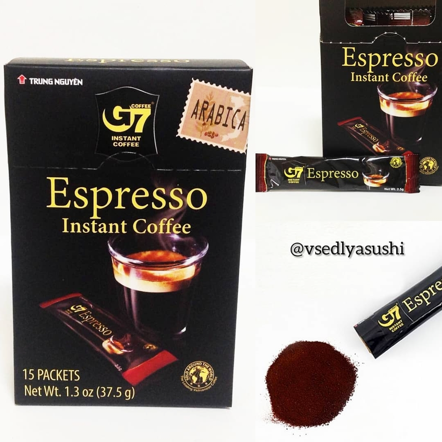 КОФЕ РАСТВОРИМЫЙ Espresso Trung Nguyen G7 (Вьетнам)