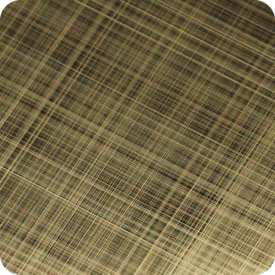 Бордюр-вставка разделительный профиль Лука ПП 01-10НСК(304).2700.042 Кросс брашинг шампань