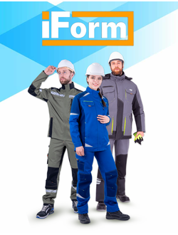 Премиальная спецодежда и обувь iForm