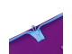 Пенал TIGER FAMILY 1 отделение, 1 откидная планка, ткань, "Purple Divine", 20х14х4 см, 228928, TGJY-013C2E