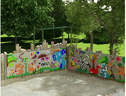 STEM Стена основание для улицы 800 x 1200 Набор 2 шт.