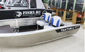 Моторно-гребная лодка Тактика-390РМ Fish