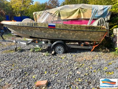 Тент на лодку КАСАТКА 520