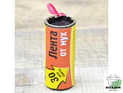 Лента клейкая от мух NoName