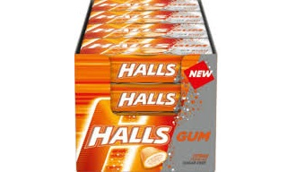 Жевательная резинка Halls Цитрус 18гр (16)*15