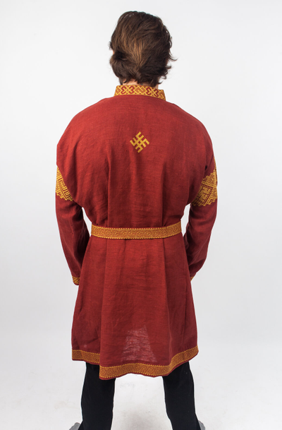 Рубаха с индивидуальным орнаментом "Сила Души"