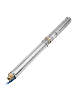 Скважинный насос DWC-3-60, центробежный, диаметр 3", 800 Вт, 3300 л/ч, напор 60 м Denzel