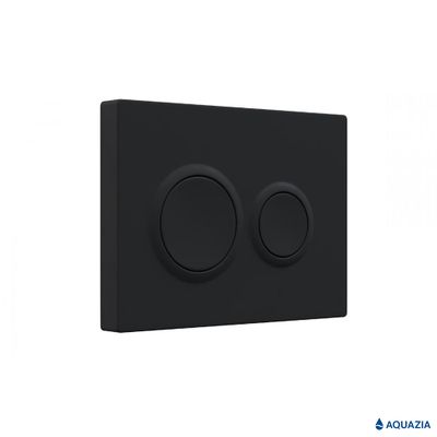 Кнопка AQUAZIA для инсталляции NOVUM O5 (Soft Touch черная)