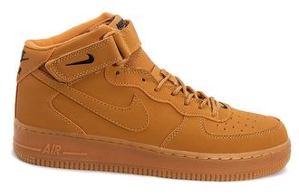 Nike Air Force 1 высокие коричневые (36-45) Арт. 013MF