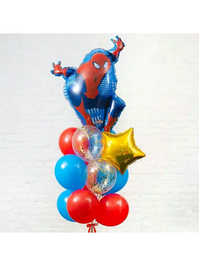 Набор шаров Человек паук для мальчика купить на assorti123.ru