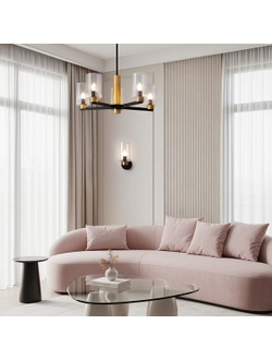 Freya, Настенный светильник (бра) Ombre, FR2051WL-01BBS1