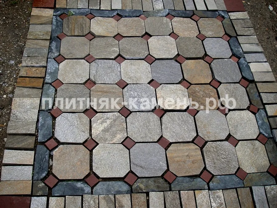 каменные ковры из натурального камня