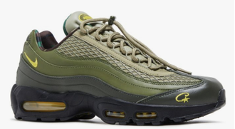 Nike Air Max 95 Corteiz SP Gutta Green (Хаки) сбоку