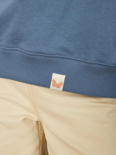 ЖЕНСКИЙ СВИТШОТ "ГОЛУБАЯ ПАСТЕЛЬ"