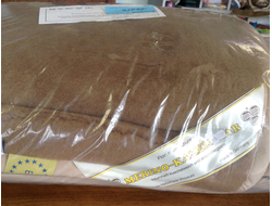 одеяло из чистой живой шерсти Верблюд Коричневый (двойное)