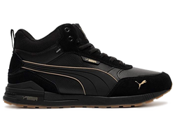 Puma Graviton Mid Black Gold