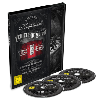 NIGHTWISH Vehicle of spirit 3-DVD Digibook