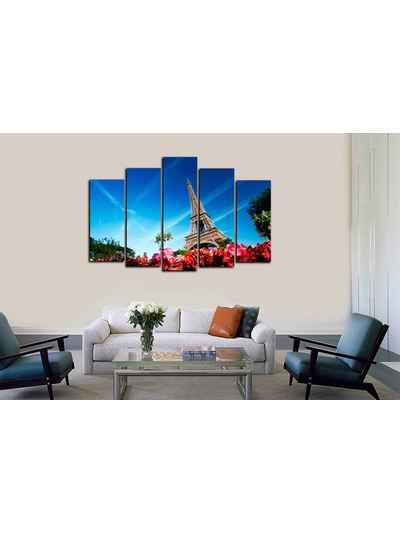 Модульная картина "Небо Парижа"