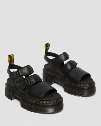 Босоножки Dr. Martens RICKI NAPPA LUX LEATHER 3-STRAP PLATFORM SANDALS