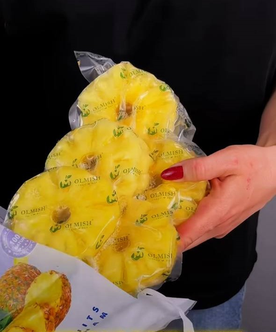 Ананас замороженный (кольца) Olmish Premium 500г