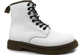 All white dr martens 1460 hot sale