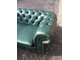 Chesterfield (Green) кожаный диван-кровать. НОВЫЙ. Fin.