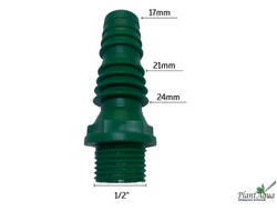 Штуцер для соединения шланга (1/2") 16-18