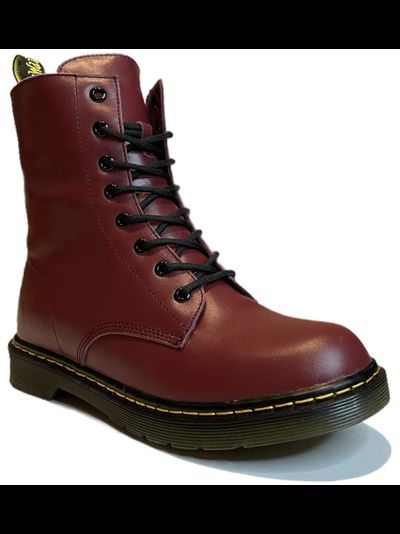 Dr Martens 1460 Smooth Cherry Red Narrow Fit С Мехом