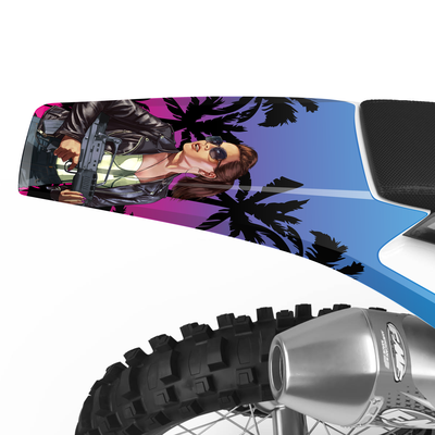 Наклейки на мотоцикл GR7 ГР7/ HUSQVARNA TE FE TX 2017-2019,  TC FC FS 2017-2018 #5725-2