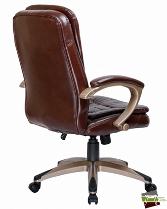 Офисное кресло для руководителей Dobrin Donald коричневый