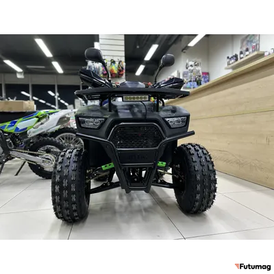 Квадроцикл MOTAX Grizlik Super Lux 125cc (2024) Зеленый камуфляж
