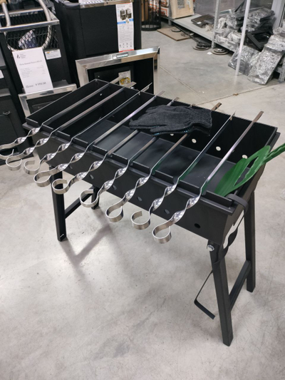 Мангал СамЖарыч 9 складной для дачи 3 мм