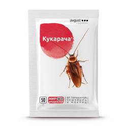 Кукарача, 50 г (гранулы от тараканов, чешуйниц и мокриц)