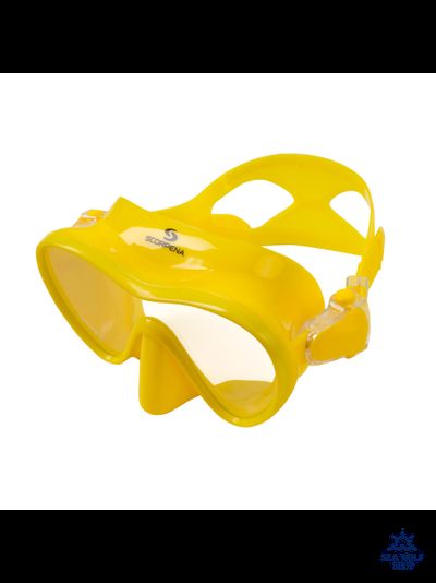 Маска для дайвинга Scorpena N, жёлт.