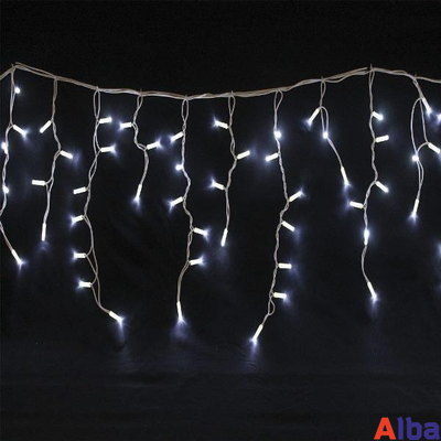 Бахрома 3*0.9 м БЕЛЫЙ ХОЛОДНЫЙ, постоянное свечение IP 65