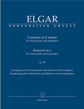 Elgar, Edward Concerto for Violoncello and Orchestra in E minor op. 85